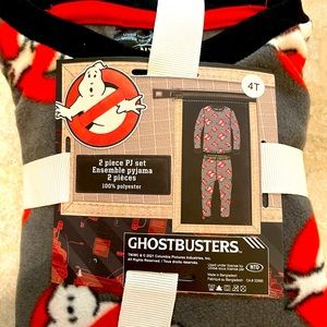 New Ghostbusters Fleece Pajamas 4T